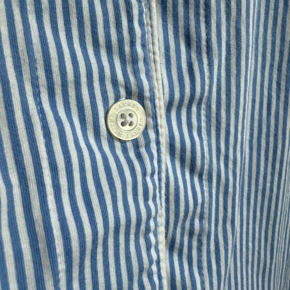Lauren Ralph Lauren Striped Pajama Top Button Front Shirt XL - Picture 3 of 8